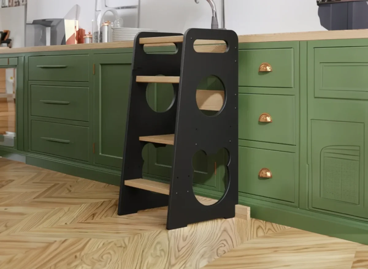 KITCHEN HELPER Teddybär-Muster