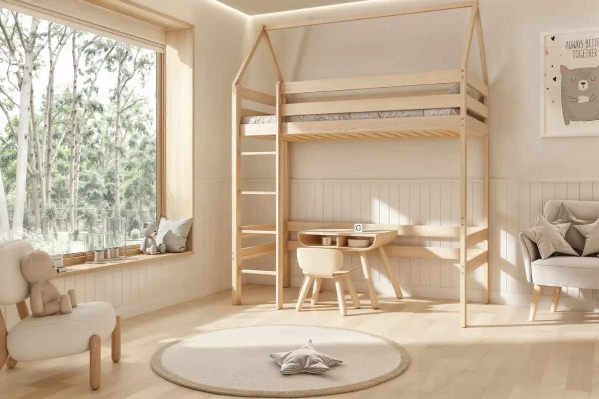 Etagenbett für Kinder ISOTTA