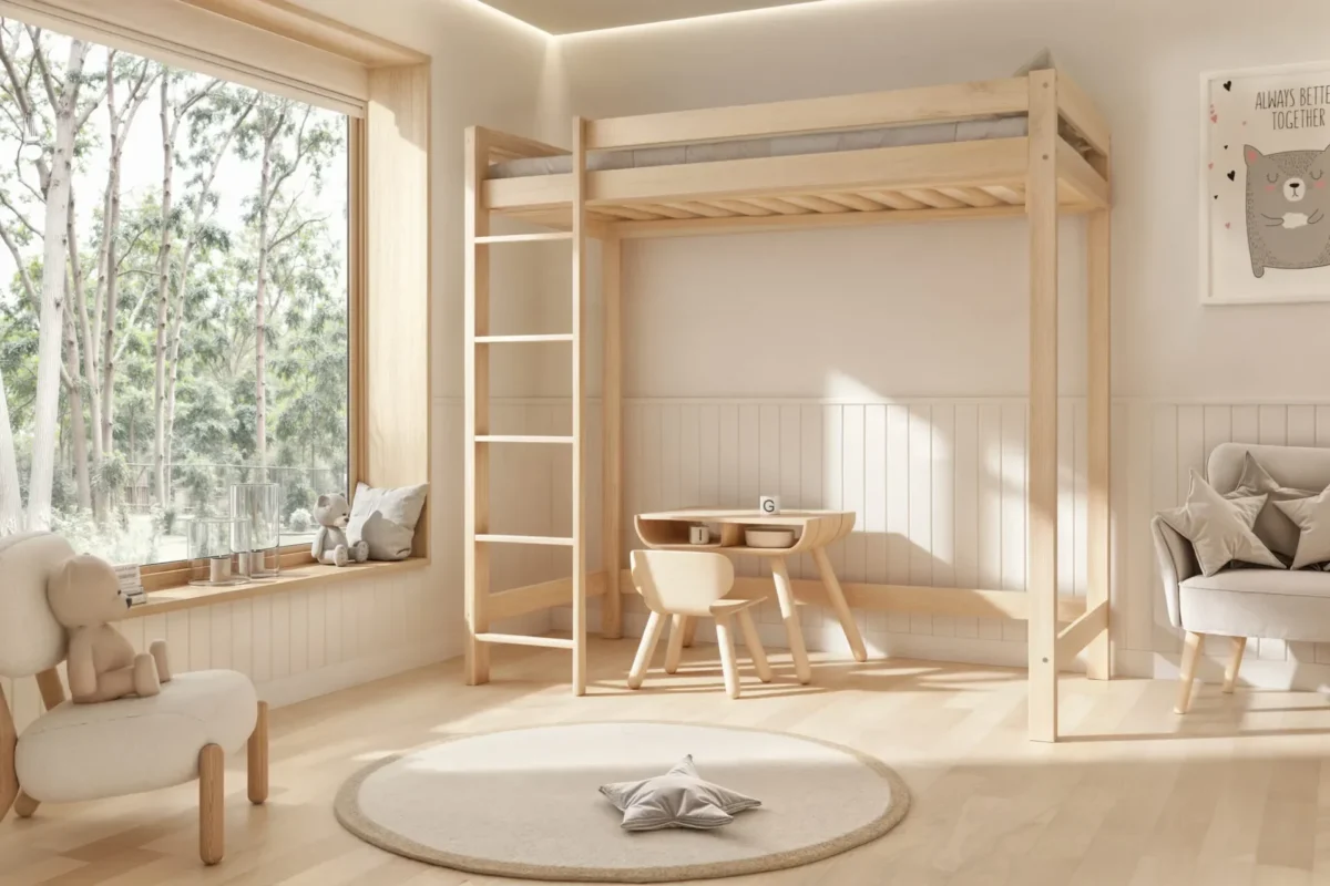 littleloft_b3 Etagenbett für Kinder AVELA 160cm