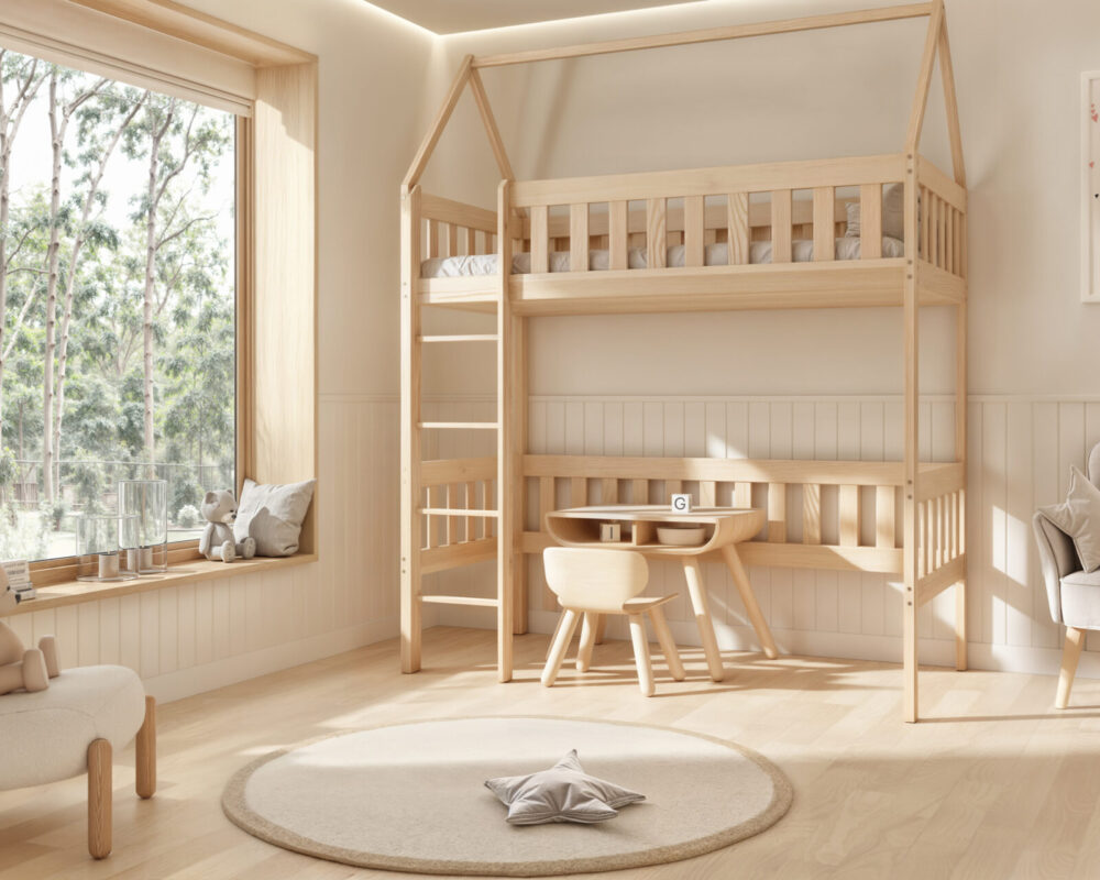 Etagenbett für Kinder LUCIA