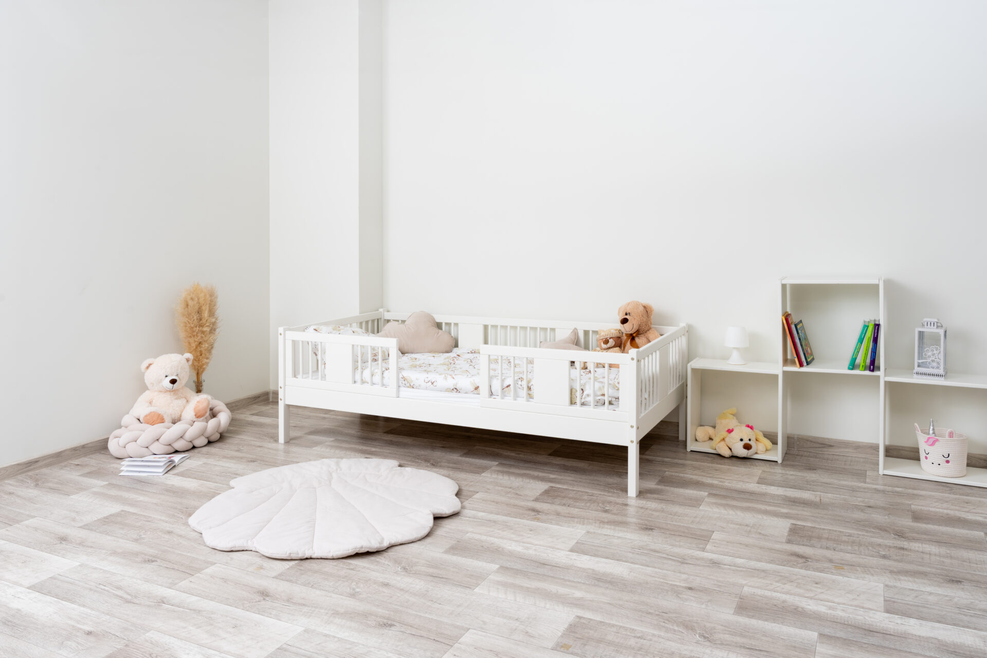 LUNA 20 BIAŁY (3) Kinderbett LUNA