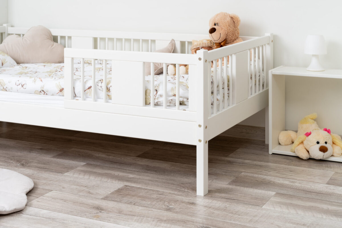 LUNA 20 BIAŁY (4) Kinderbett LUNA