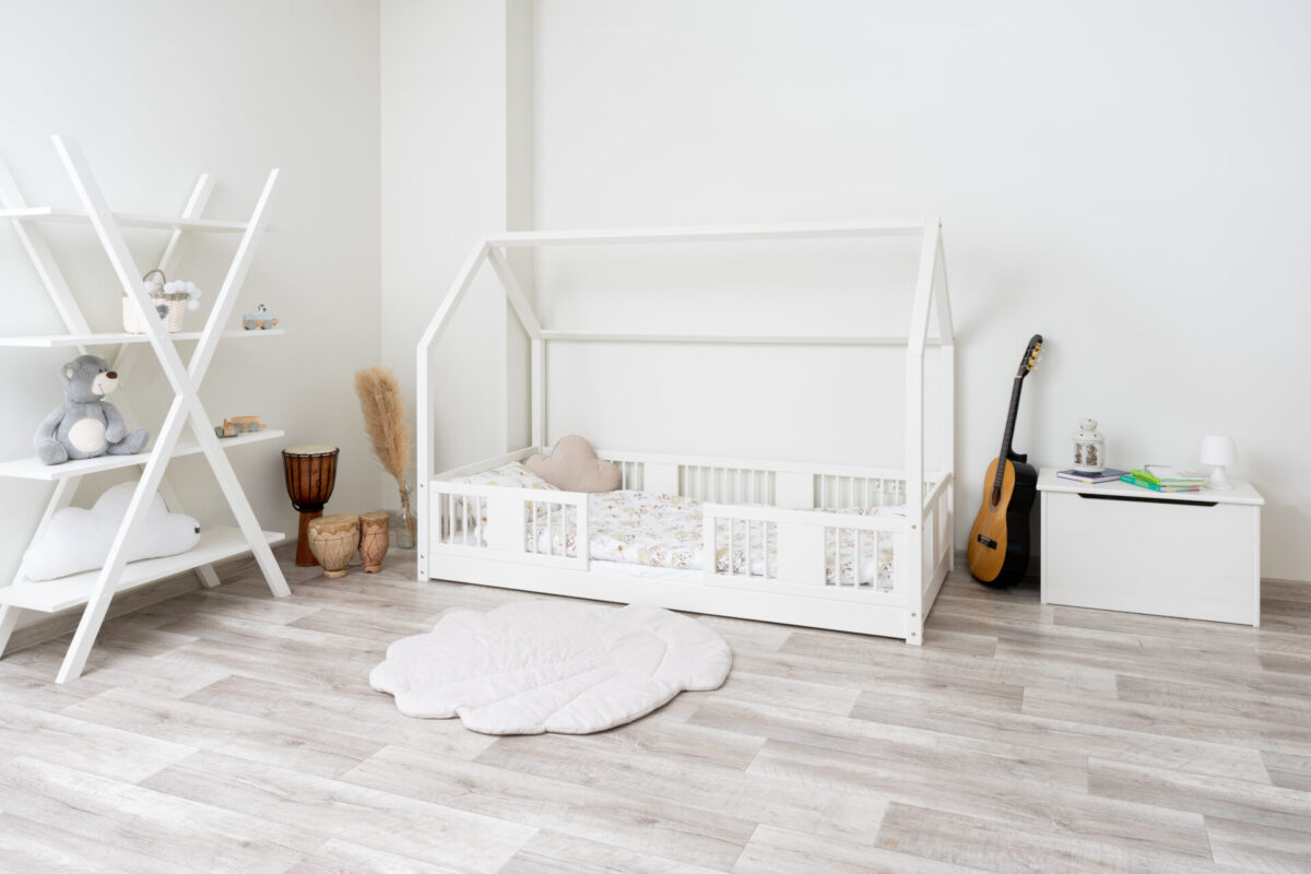 LUNA LONG 0 biały (2) Kinderbett LUMINA mini