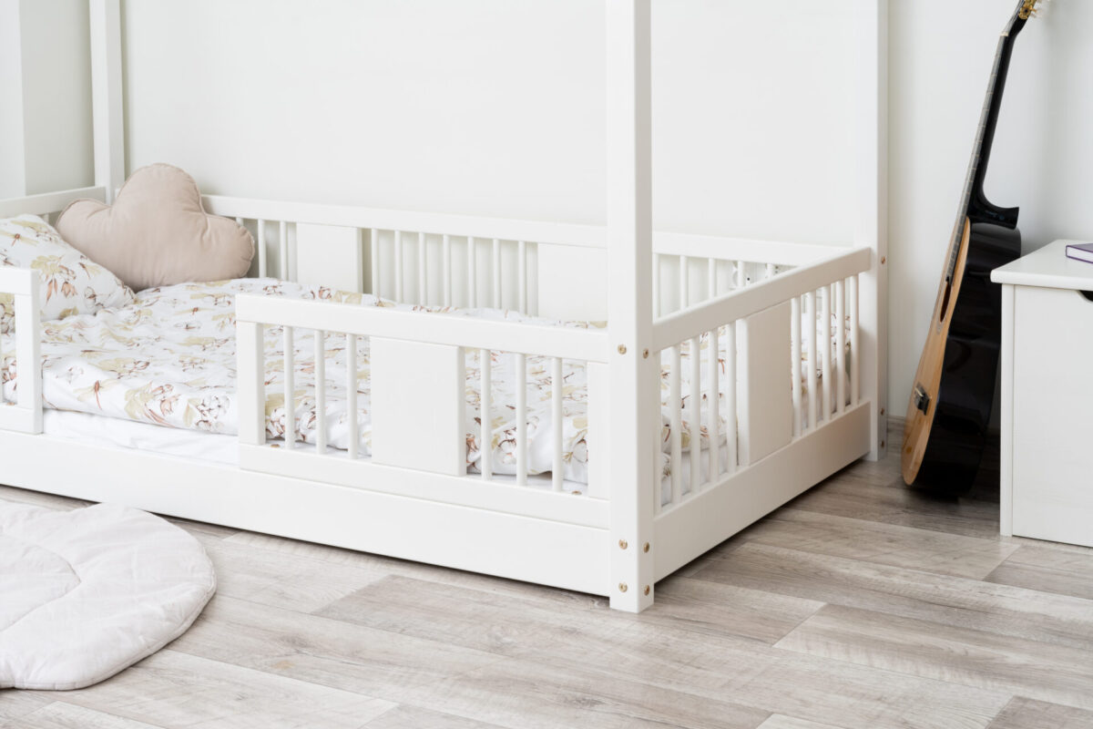 LUNA LONG 0 biały (4) Kinderbett LUMINA mini