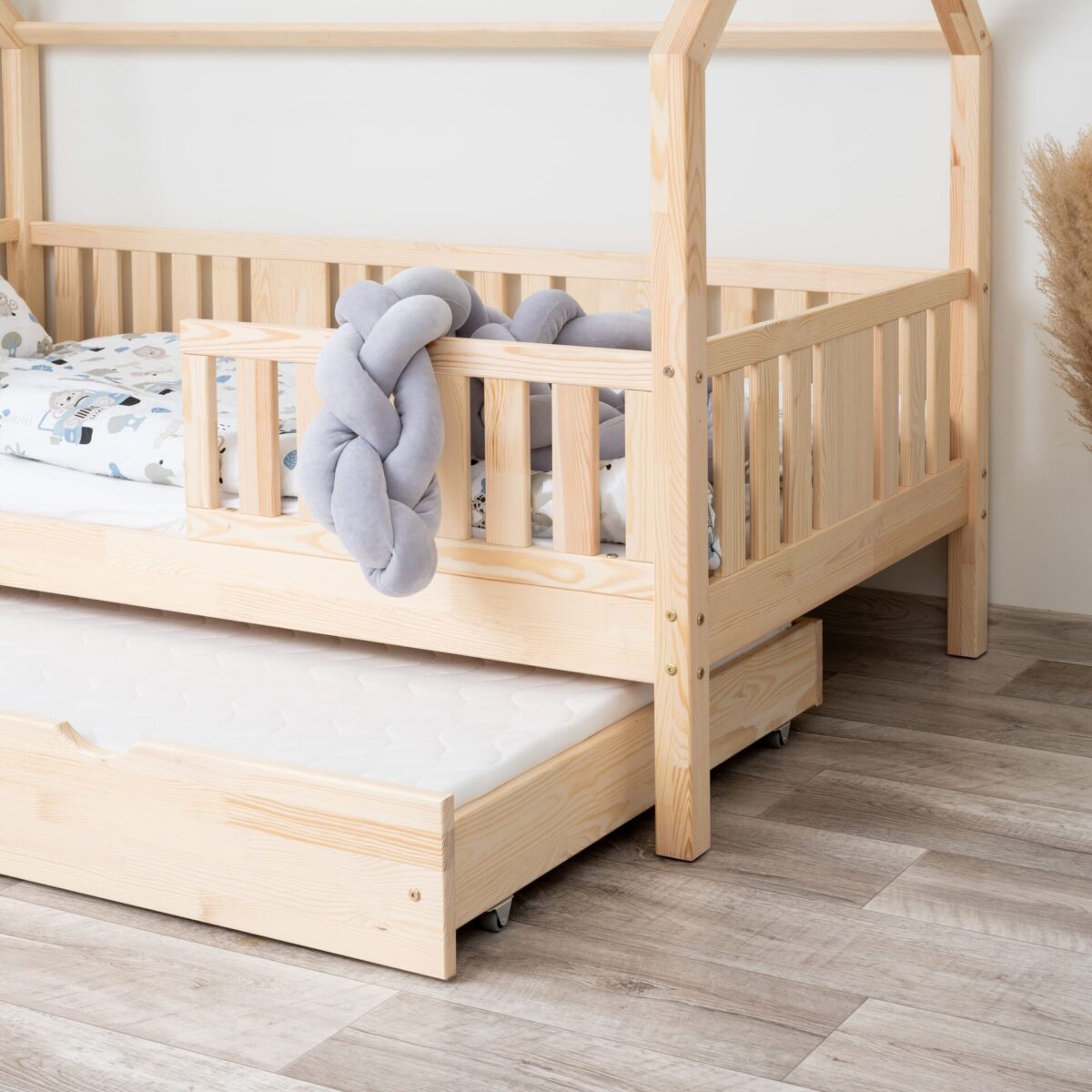 Łóżko_pojedyncze_NIKO_LONG_20_sosna (19) Kinderbett STELLIA mit Schublade