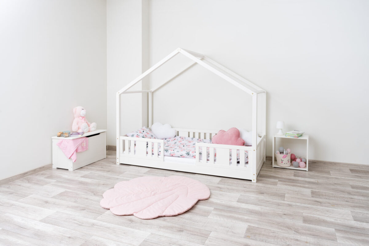 NIKO SHORT 0 biały (2) Kinderbett LUNETTA mini