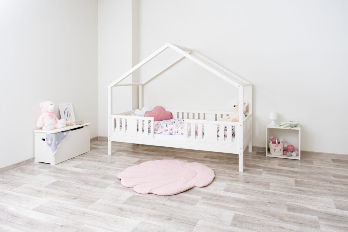 NIKO SHORT 20 biały (3) Kinderbett LUNETTA