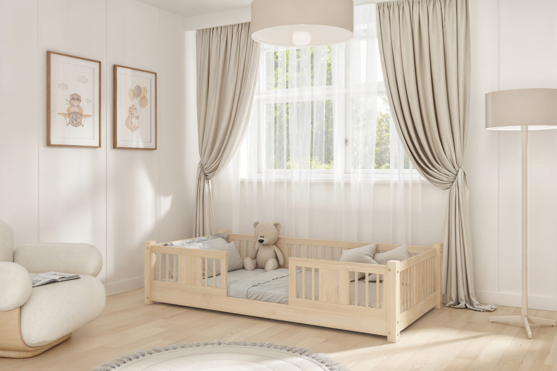 n1_1 Kinderbett LUNA mini