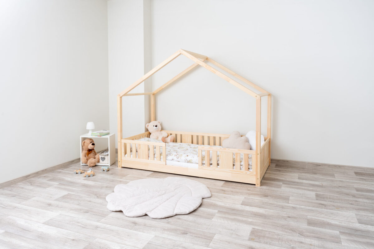 niko short 0 nielakierowany (3) Kinderbett LUNETTA mini