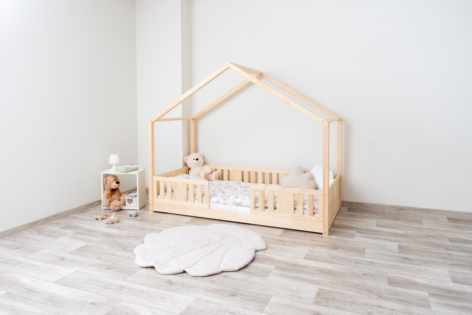 niko short 0 nielakierowany (3) Kinderbett LUNETTA mini