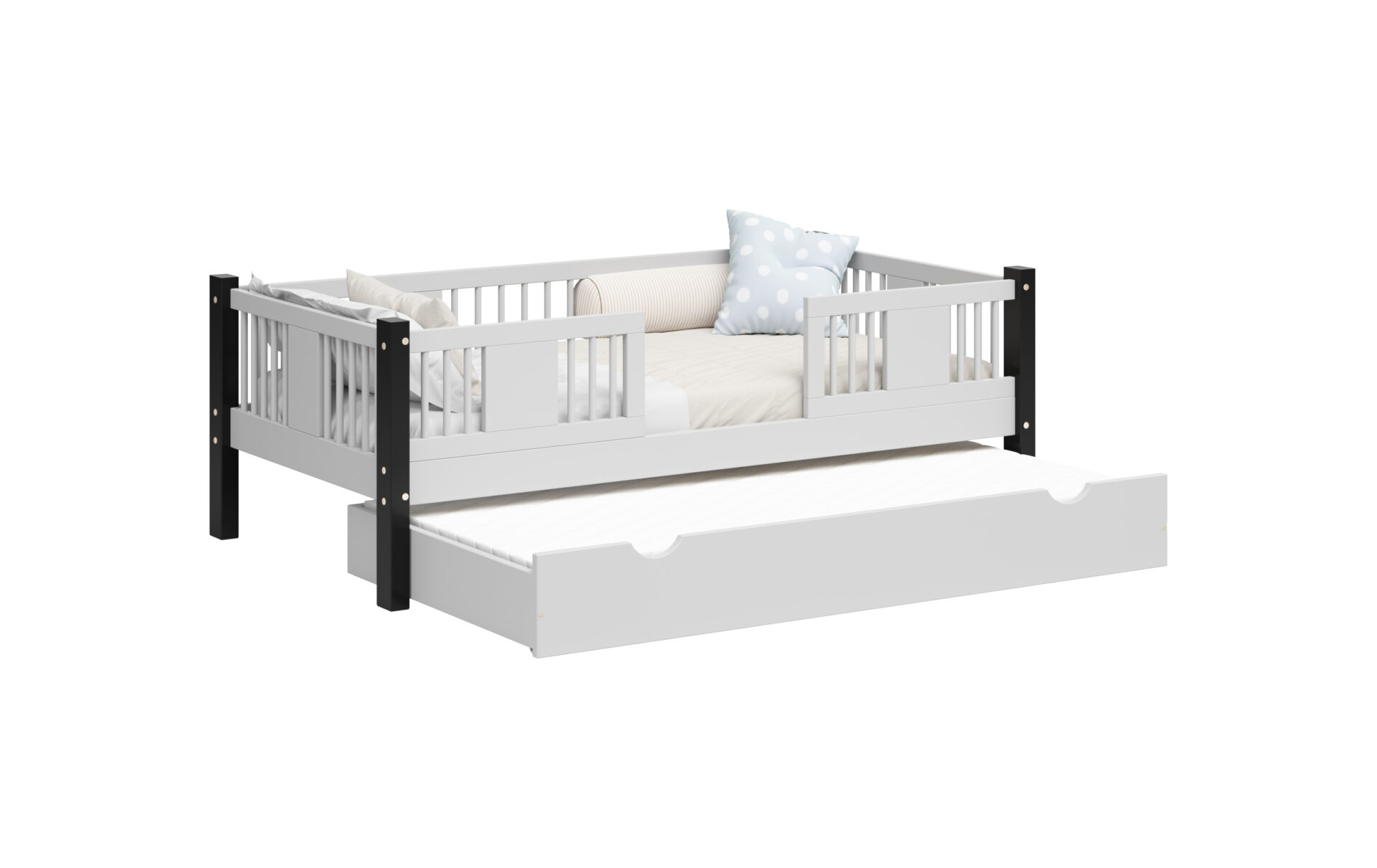 nw1-szu_3 Kinderbett LUNA mit Schublade