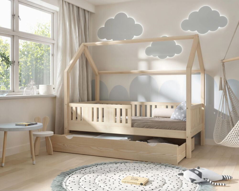 dw1_1_szu Kinderbett STELLIA mit Schublade