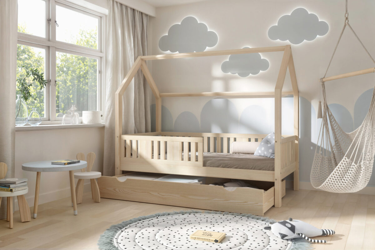 dw1_1_szu Kinderbett STELLIA mit Schublade