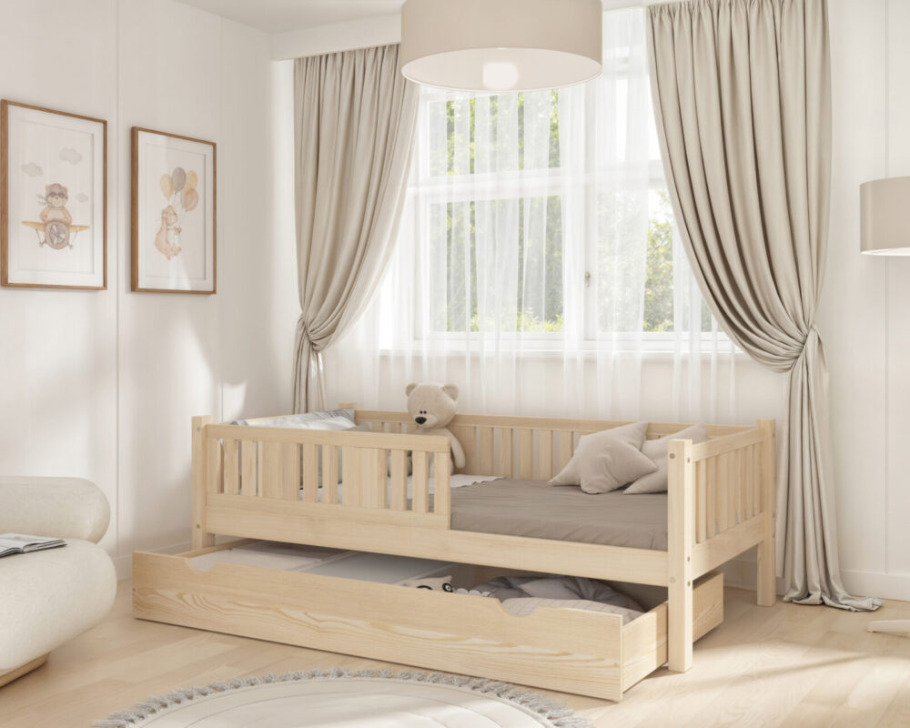 nw1_1s Kinderbett NIKO mit Schublade