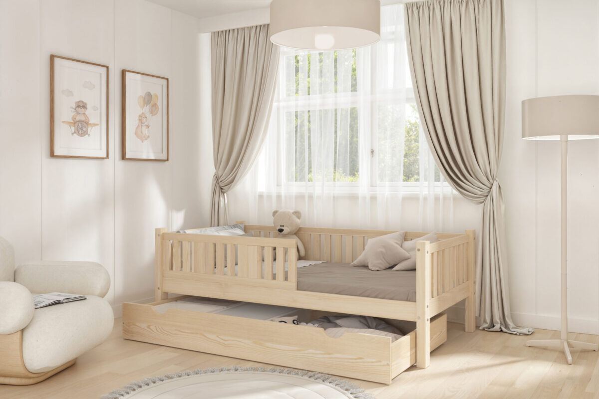 Kinderbett NIKO mit Schublade