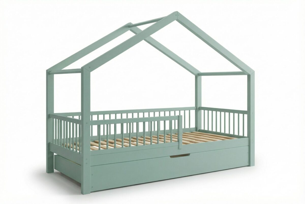 2Bianca_mit_Schublade Kinderbett BIANCA mit Schublade