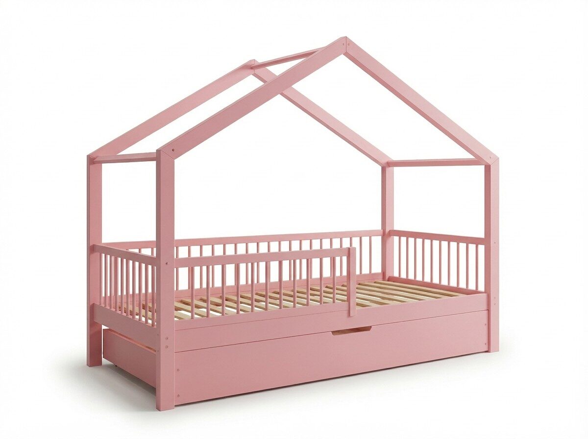 3Bianca_mit_Schublade Kinderbett BIANCA mit Schublade