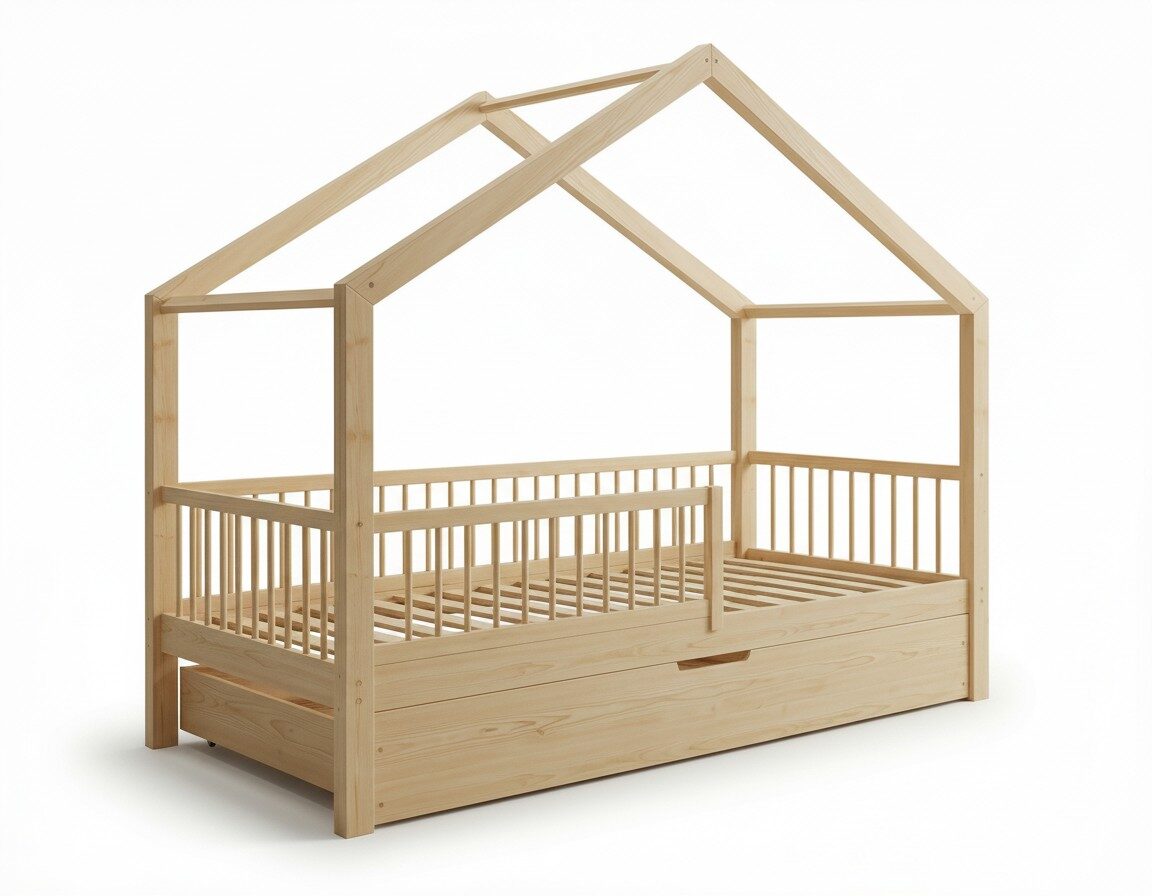 4Bianca_mit_Schublade Kinderbett BIANCA mit Schublade