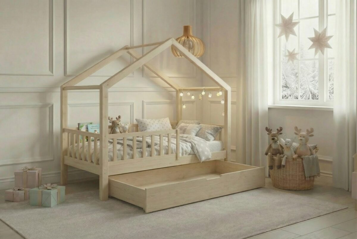 4selvia_mit_shublade Kinderbett SELVIA mit Schublade
