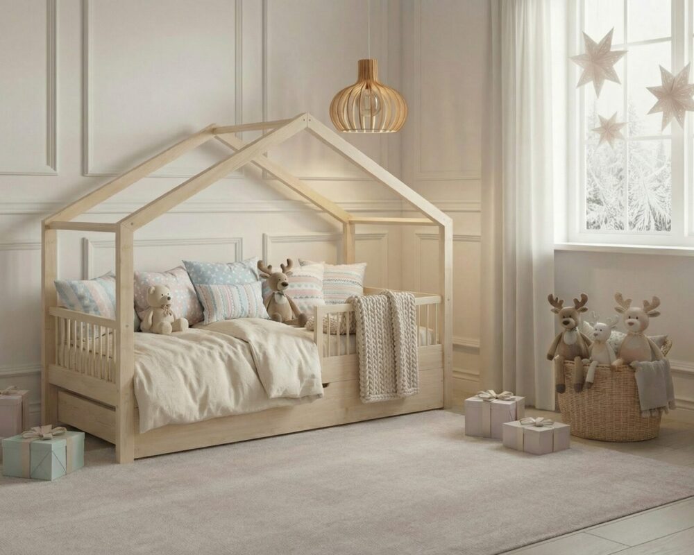 Kinderbett BIANCA mit Schublade