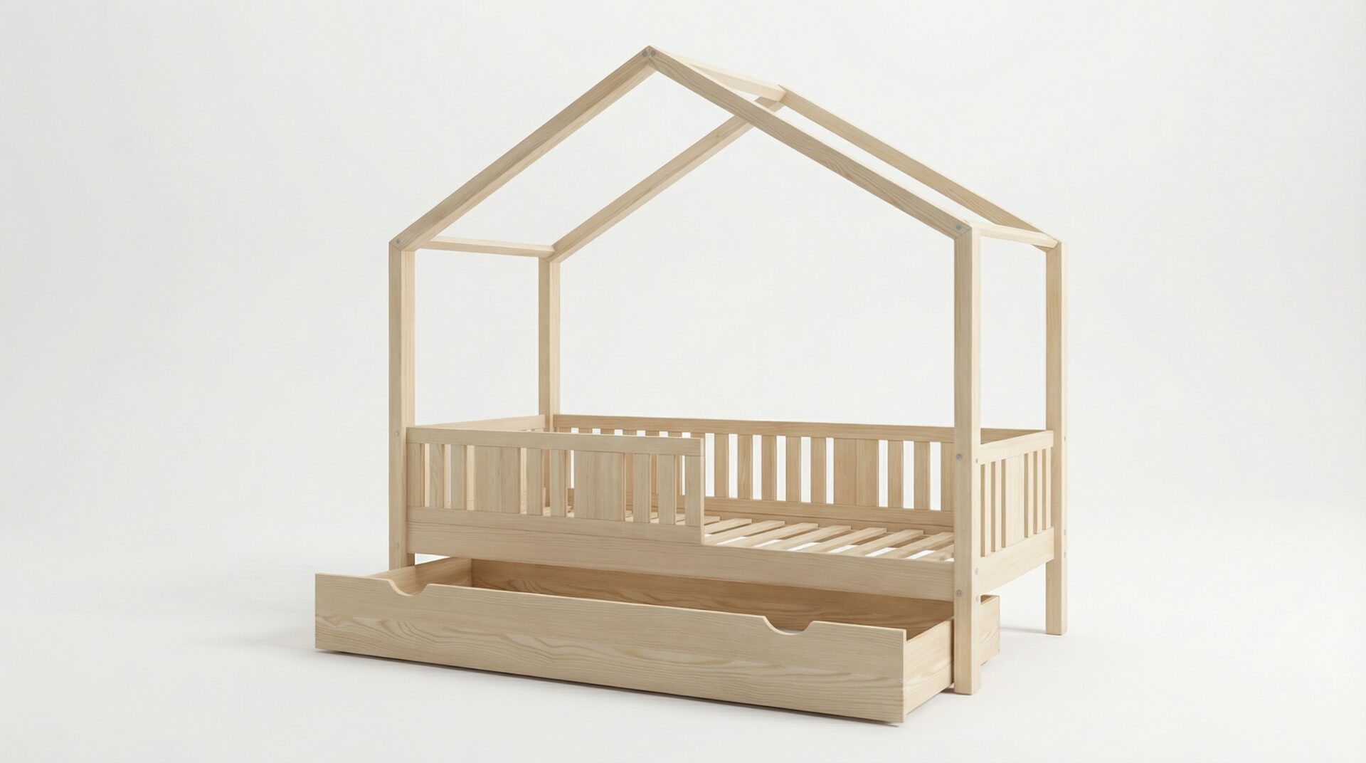 3lunetta Kinderbett LUNETTA mit Schublade