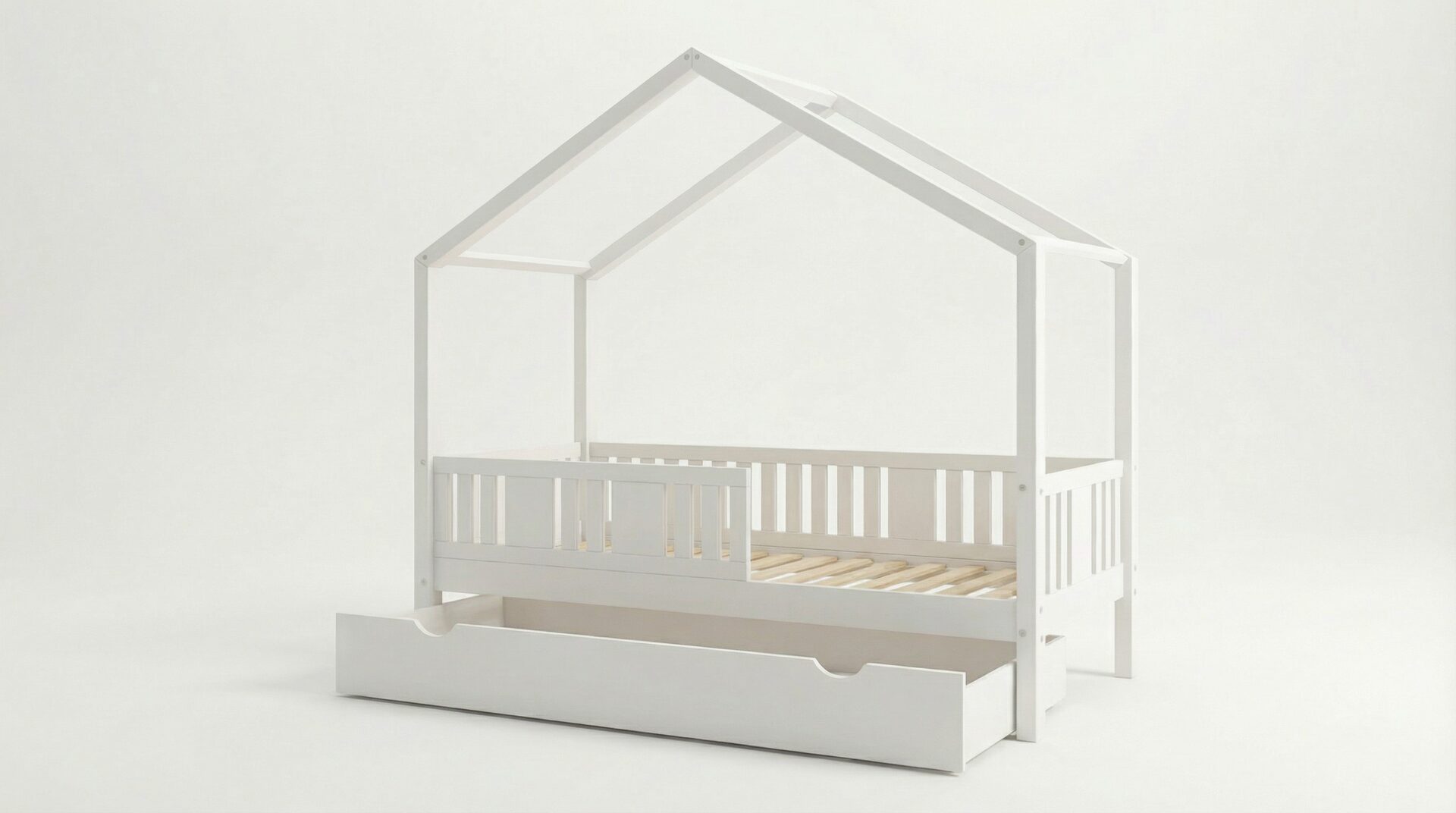 5lunetta Kinderbett LUNETTA mit Schublade