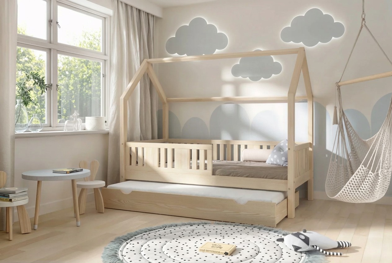 lumina_me Kinderbett STELLIA mit Schublade