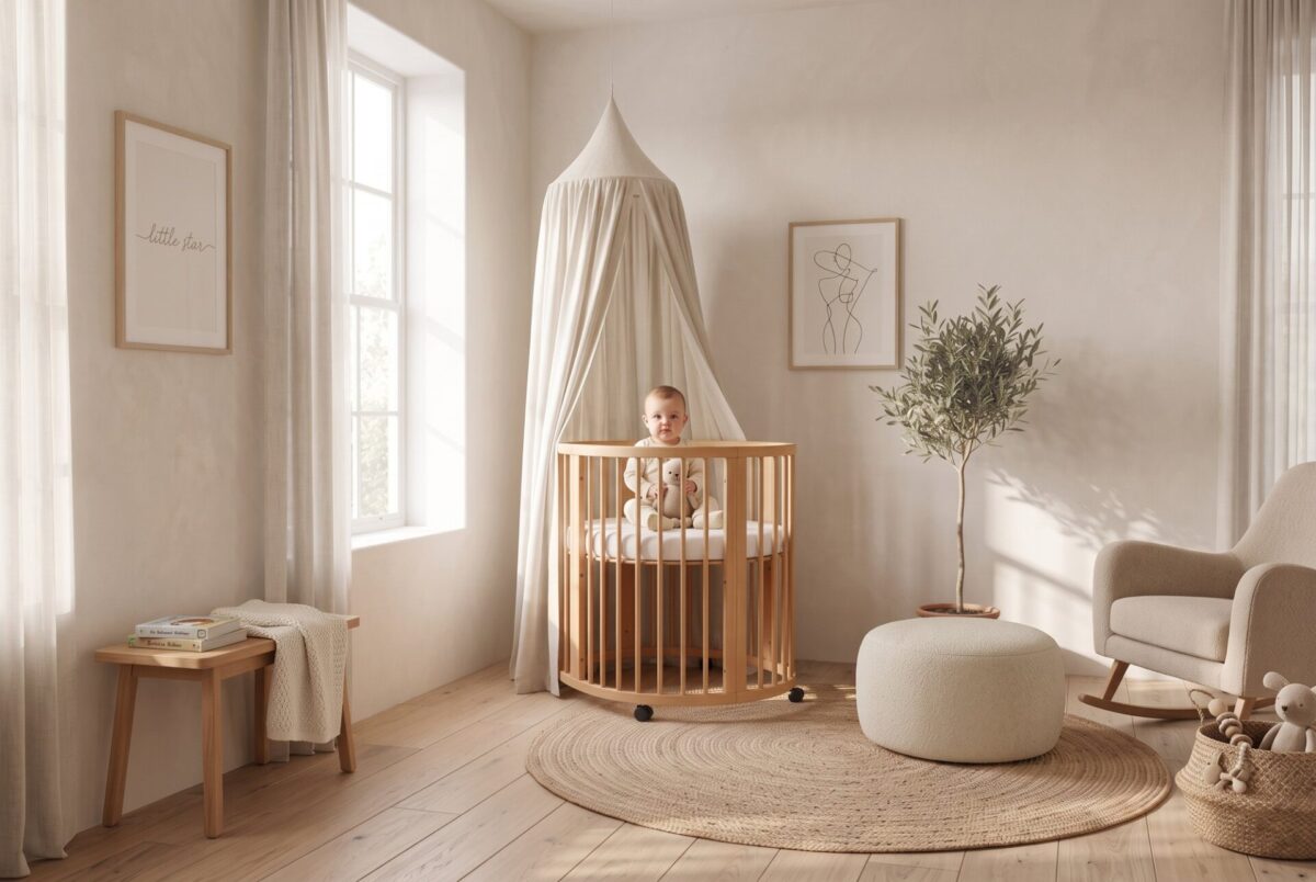 NOVA 7-in-1 Cot Bed – everyday life Babybett NOVA 7in1 – im Alltag
