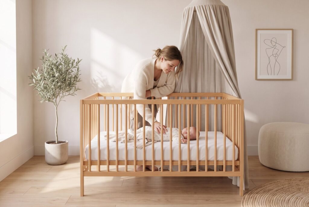 VERA Cot Bed – story time together