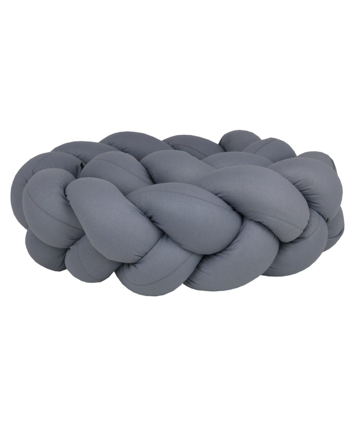Braided Bumper Cotton, 3 Strands – Dark Grey