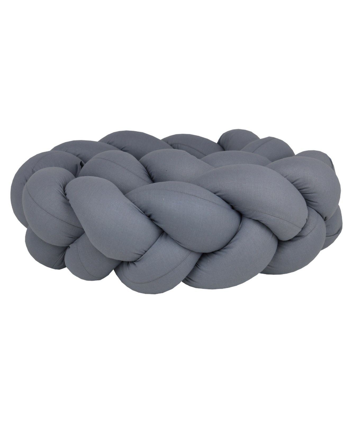 Braided Bumper Cotton, 3 Strands – Dark Grey