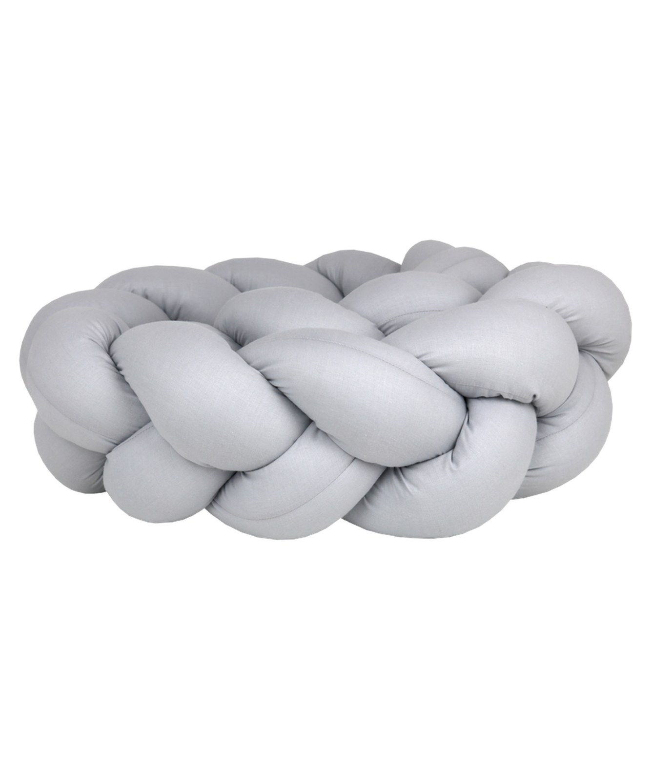 Braided Bumper Cotton, 3 Strands – Light Grey Braided Bumper Cotton, 3 Strands – Light Grey