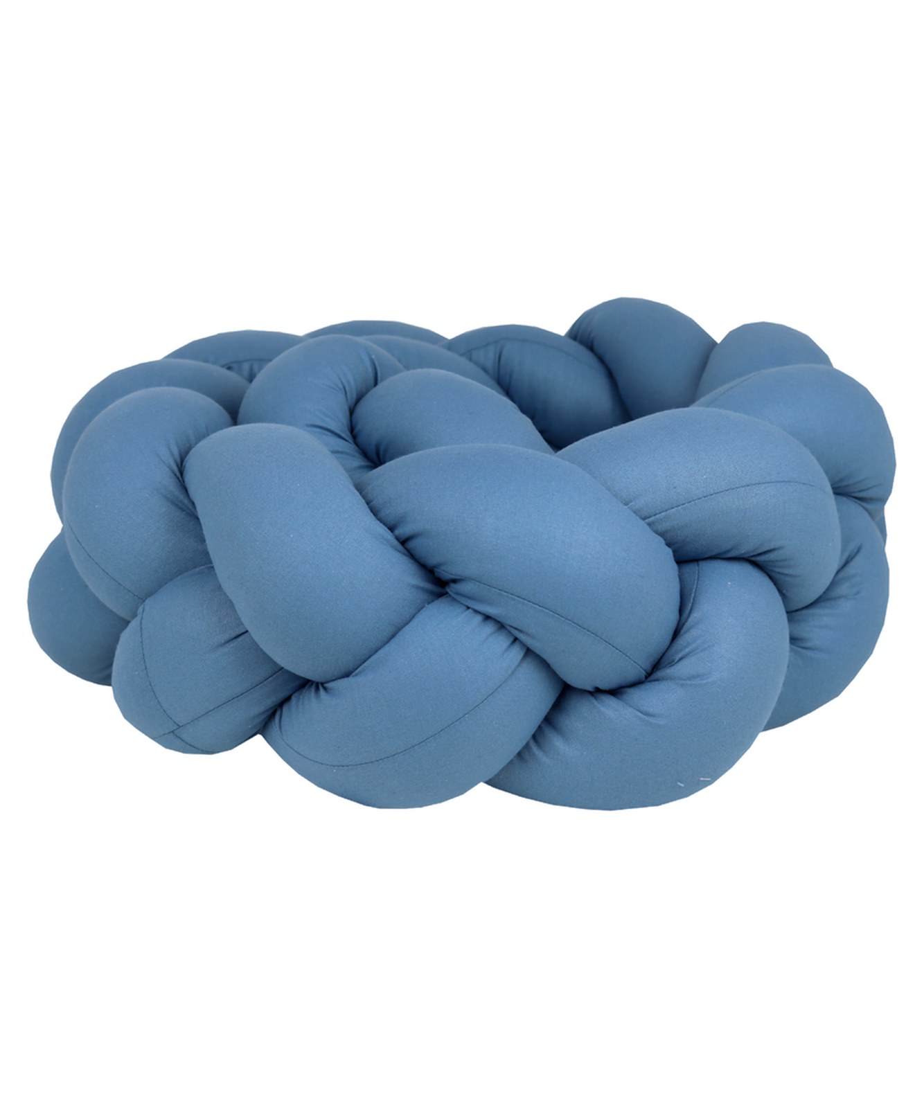 Braided Bumper Cotton, 3 Strands – Denim Blue Braided Bumper Cotton, 3 Strands – Denim Blue
