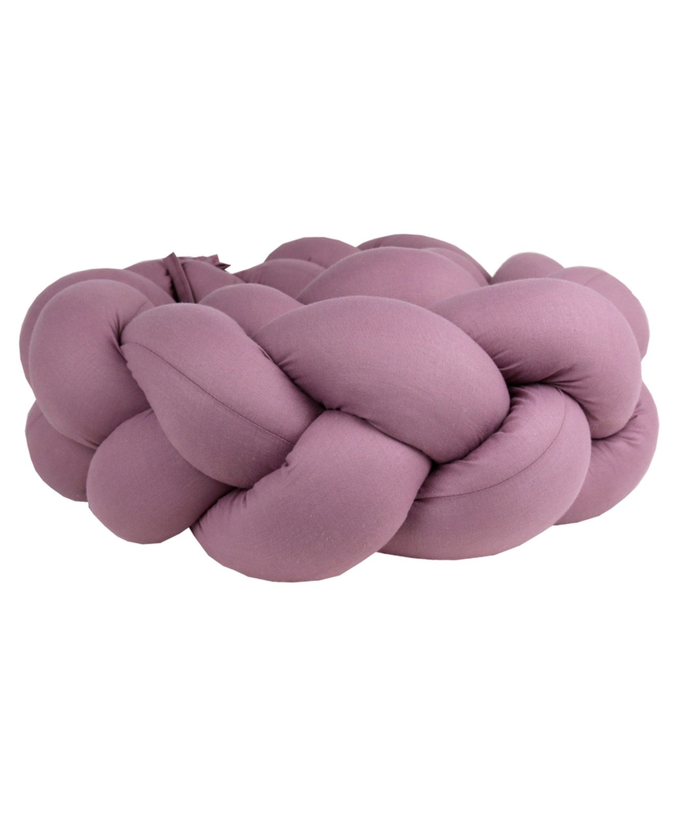 Braided Bumper Cotton, 3 Strands – Plum