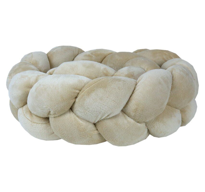 Braided Bumper Velvet, 3 Strands – Beige Braided Bumper Velvet, 3 Strands – Beige