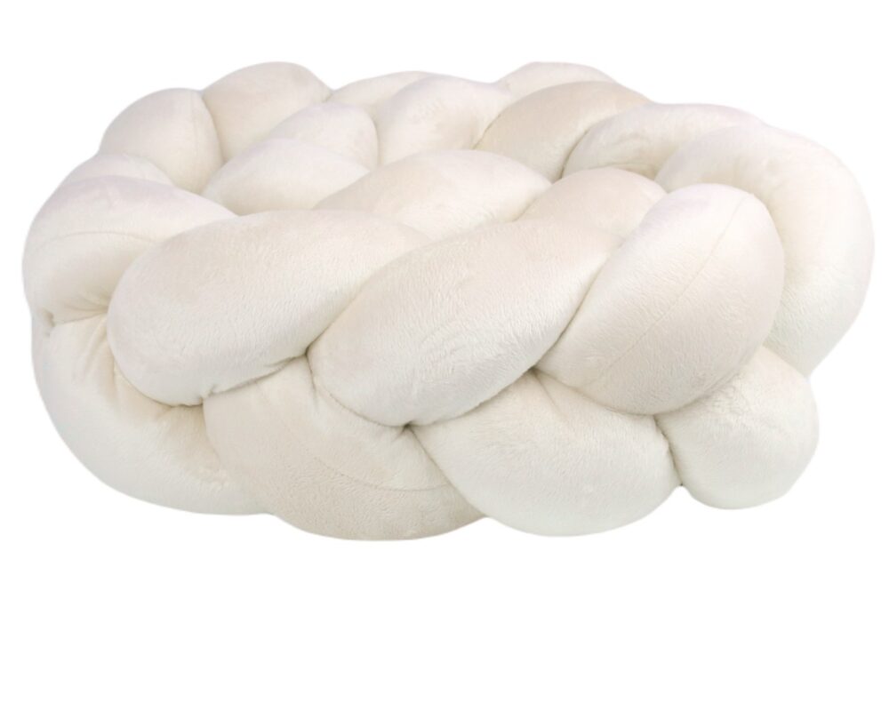 Braided Bumper Velvet, 3 Strands – Cream Braided Bumper Velvet, 3 Strands – Cream