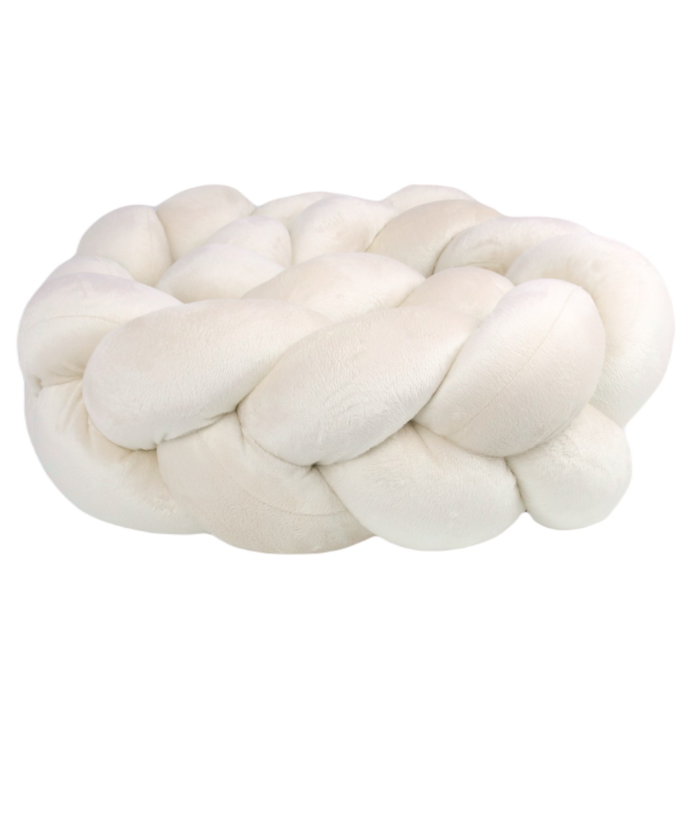 Braided Bumper Velvet, 3 Strands – Cream