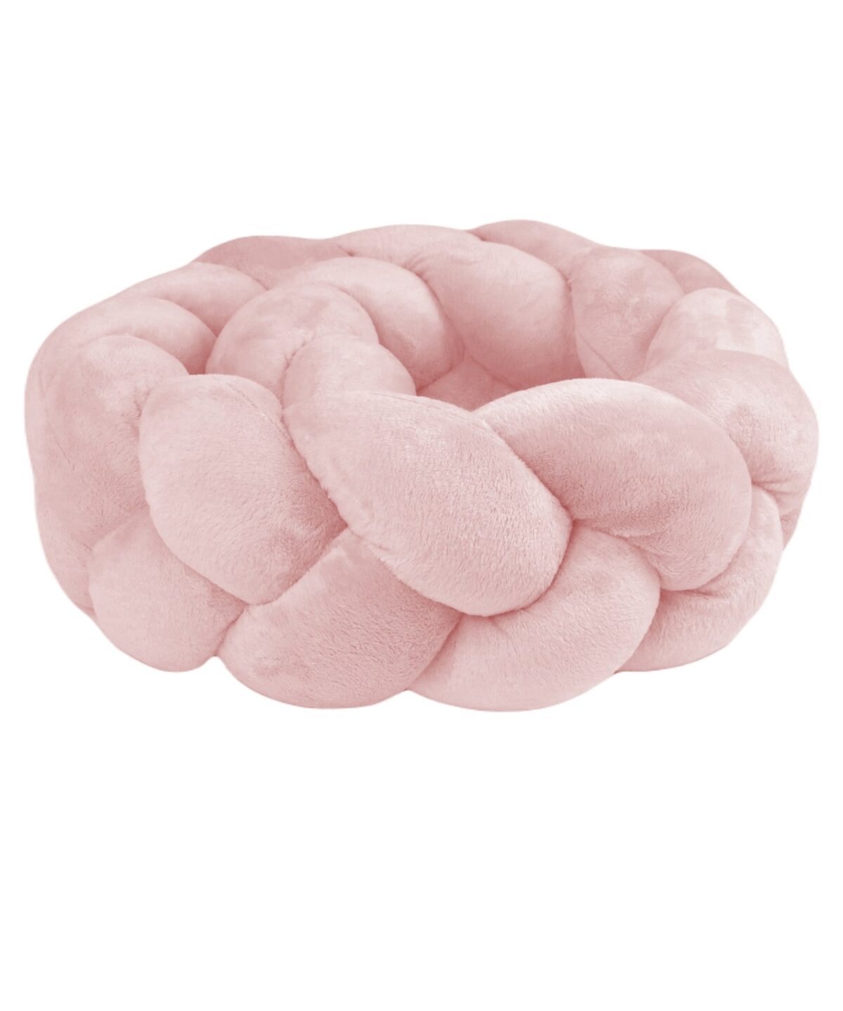 Braided Bumper Velvet, 3 Strands – Powder Pink Braided Bumper Velvet, 3 Strands – Powder Pink