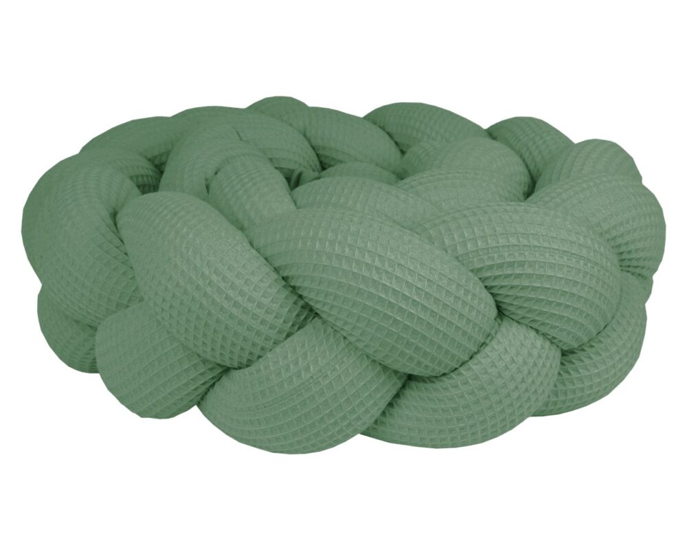 Braided Bumper Waffle Piqué, 3 Strands – Khaki