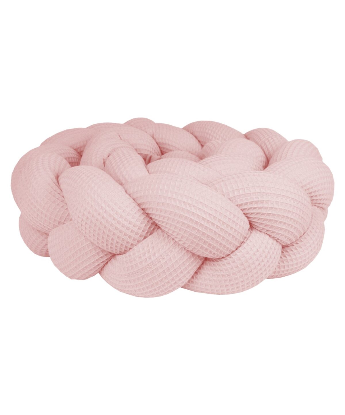 Braided Bumper Waffle Piqué, 3 Strands – Salmon
