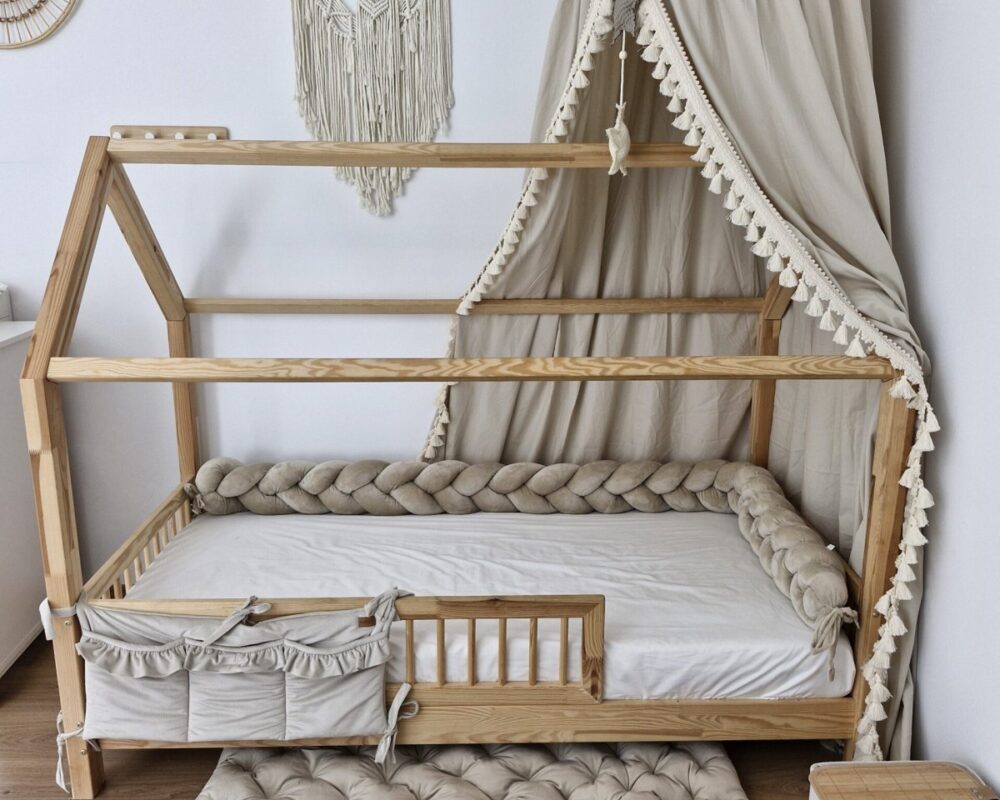 Boho Cotton Canopy – Ceiling Mounted Boho Cotton Canopy – Ceiling Mounted