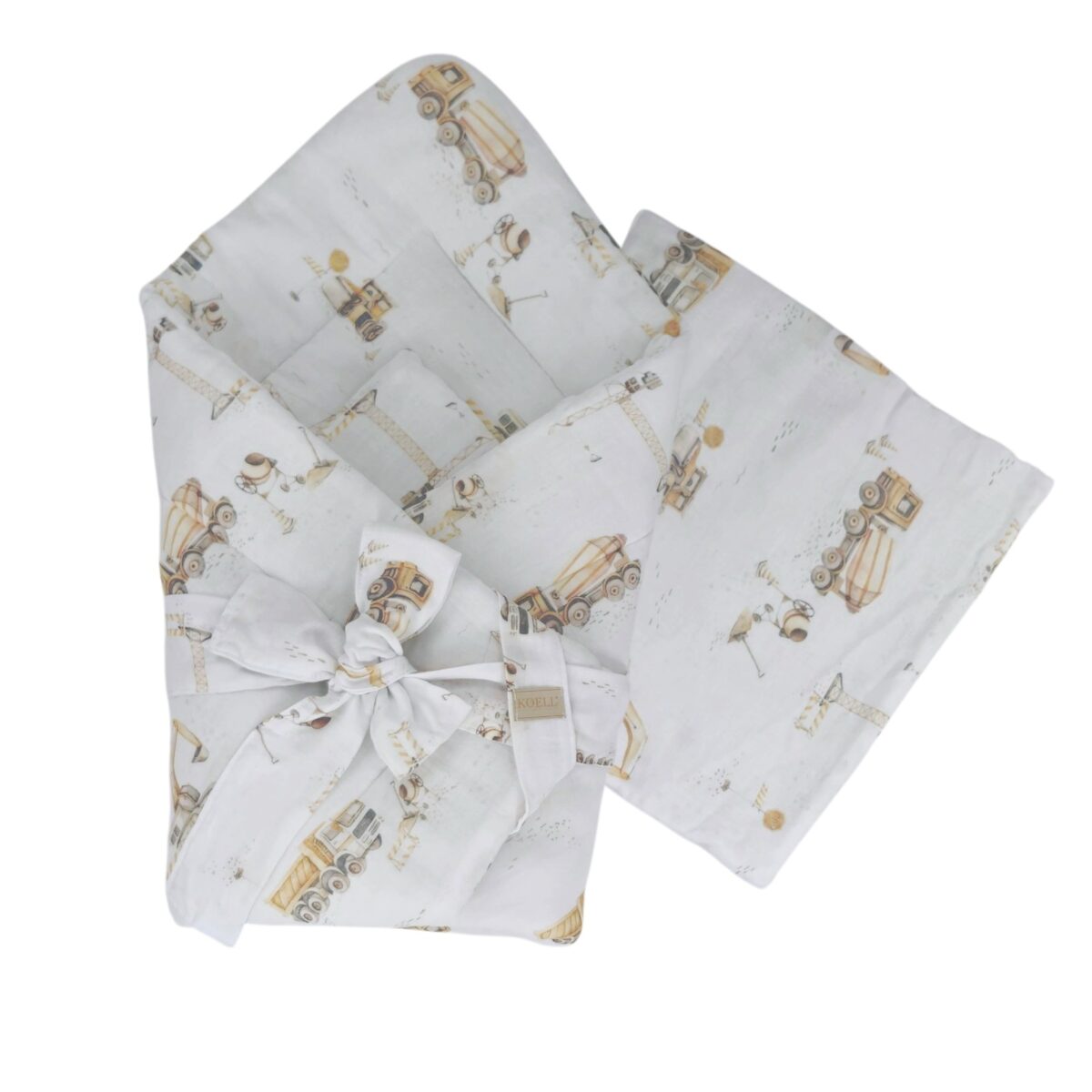 2-in-1 Swaddle Wrap 75 × 75 cm with Pillow 35 × 35 cm – Construction Site 2-in-1 Swaddle Wrap 75 × 75 cm with Pillow 35 × 35 cm – Construction Site