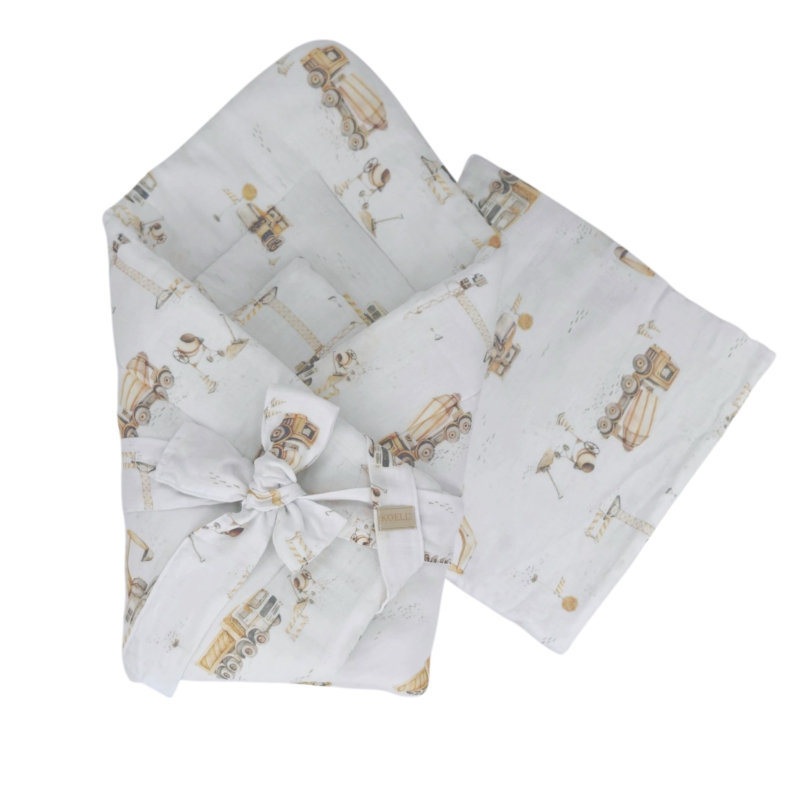 2-in-1 Swaddle Wrap 75 × 75 cm with Pillow 35 × 35 cm – Construction Site 2-in-1 Swaddle Wrap 75 × 75 cm with Pillow 35 × 35 cm – Construction Site