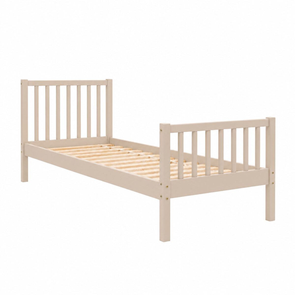 ELLA Children’s Bed – cashmere (packshot) ELLA Children’s Bed in pine wood, cashmere, packshot