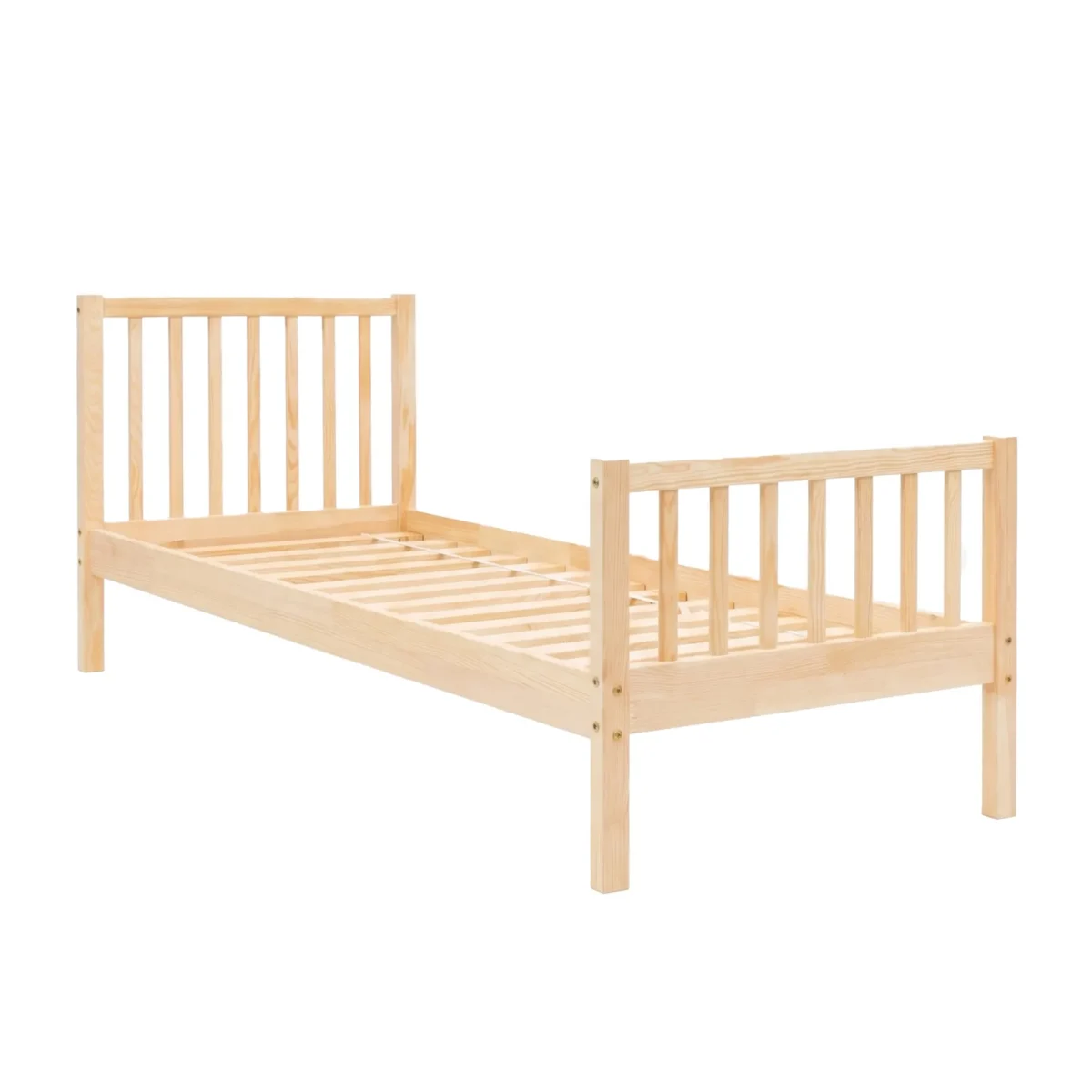 ELLA Children’s Bed – natural pine (packshot) ELLA Children’s Bed in pine wood, natural pine, packshot