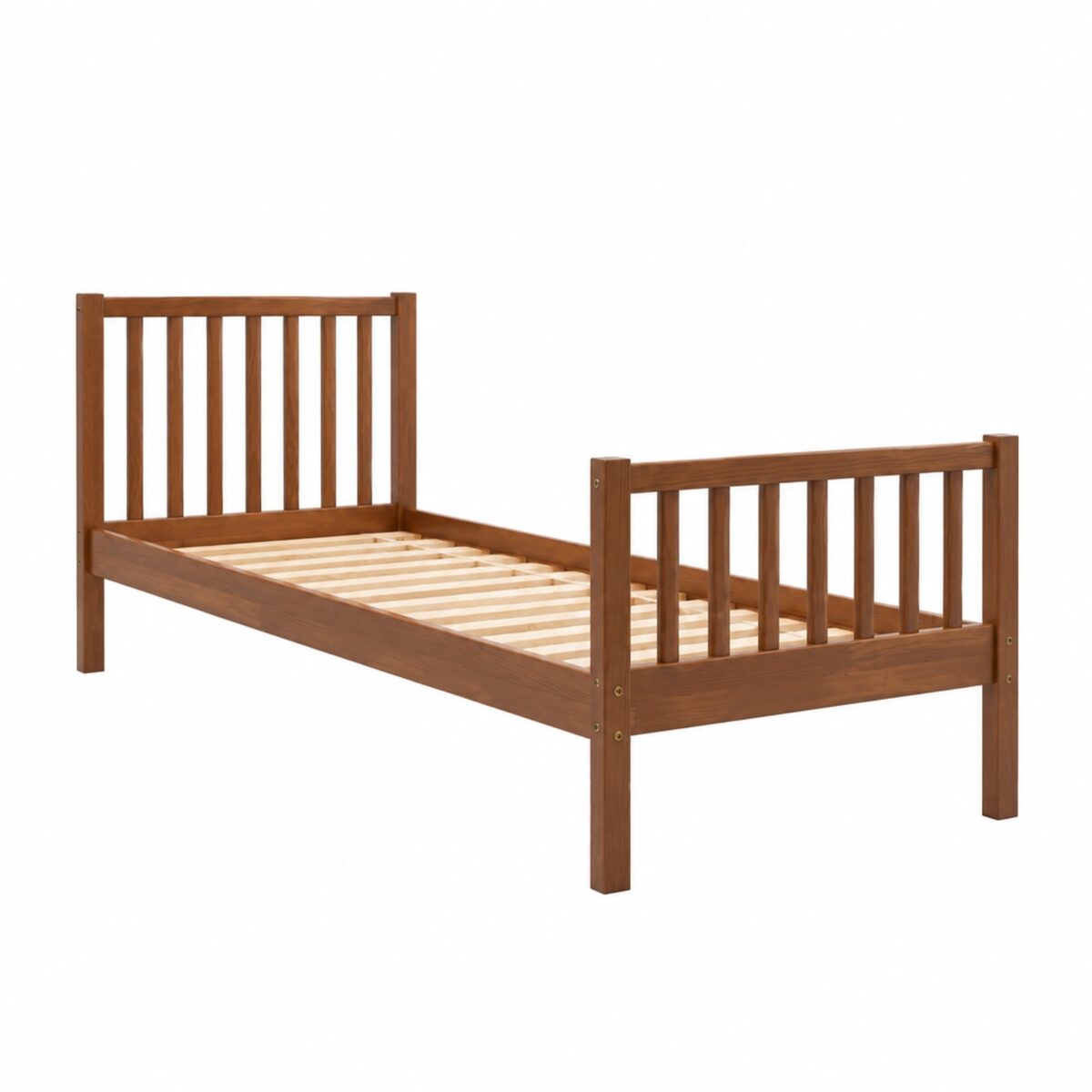 ELLA Children’s Bed – retro (packshot) ELLA Children’s Bed in pine wood, retro, packshot