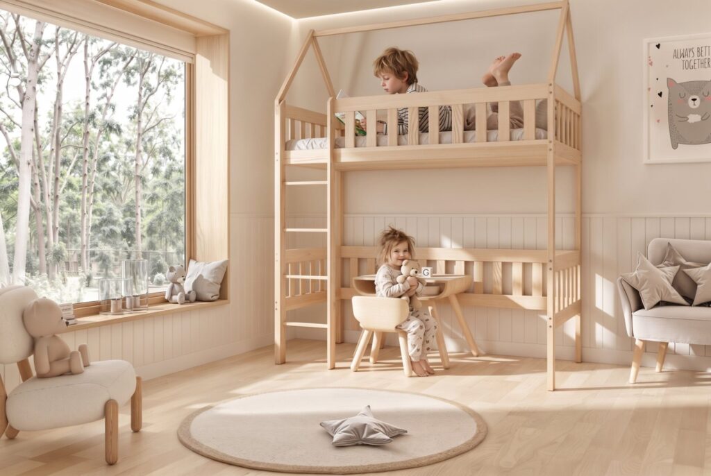 LUCIA Bunk Bed – story time together