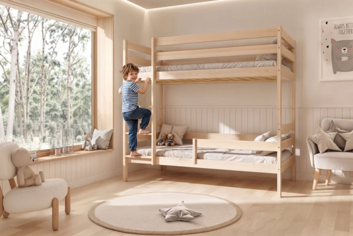Seri Lux Bunk Bed – everyday life Etagenbett für Kinder Seri Lux – im Alltag