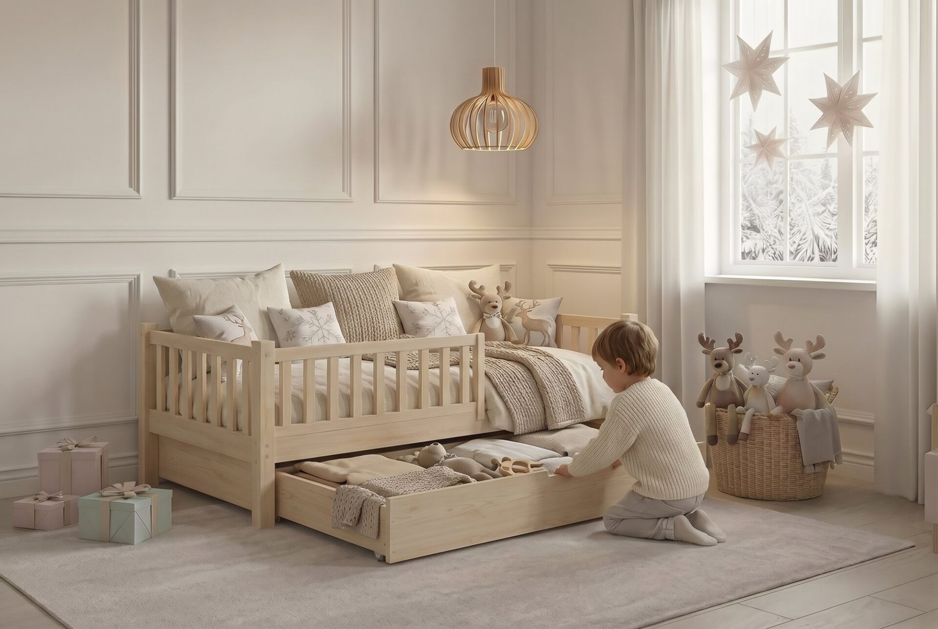 ANELLA Children’s Bed with Drawer – everyday life ANELLA Children’s Bed with Drawer – everyday life