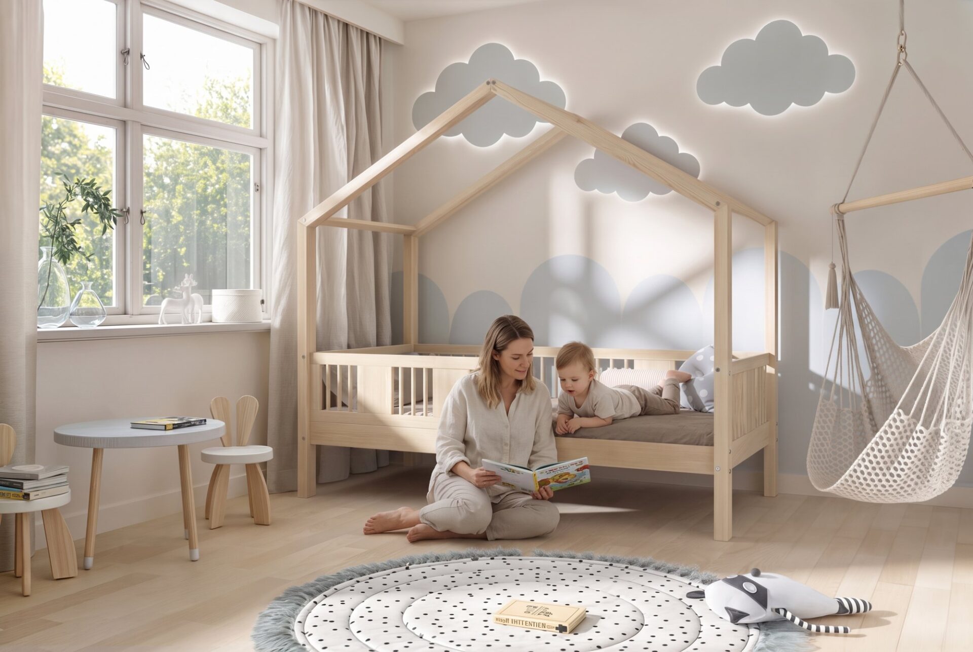 ASTRIA Children’s Bed – story time together